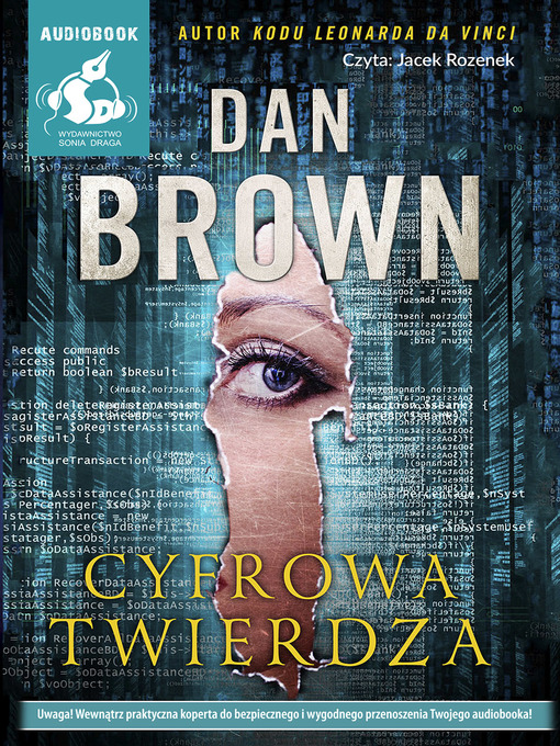 Title details for Cyfrowa Twierdza by Dan Brown - Available